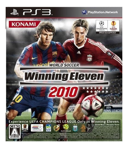 Videojuego - World Soccer Winning Eleven 2010 Para Ps3