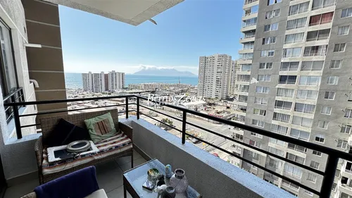 Departamento En Venta En Antofagasta De 1 Dorm. Vista Al Mar