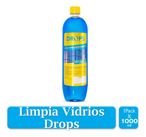 Limpia Vidrios Drops 1000 Ml