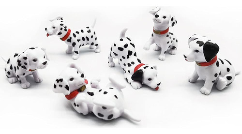 6 Piezas De Mini Figura Para Perro, Figuras De Perro Miniatu