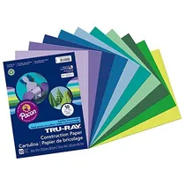 Comprar Pacon Tru-ray Papel De Construcción Surtidos, 9 Pulgadas Por