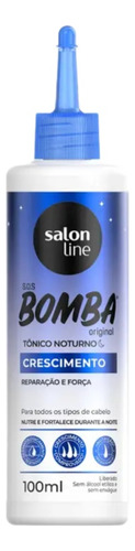 Salon Line Tónico Crecimiento Nocturno Bomba S O S .100ml