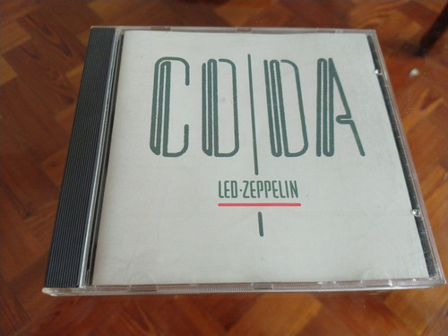 Led Zeppelin Coda Cd Alemán Primera 