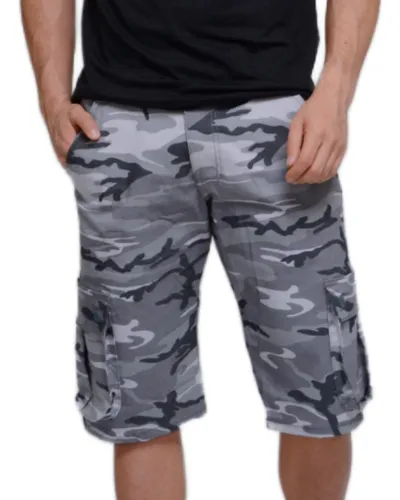 Bermuda hombre camuflada hot sale