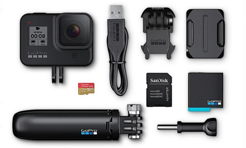 Camera Digital Gopro Hero 8 Black 12 Mp 4 K Original