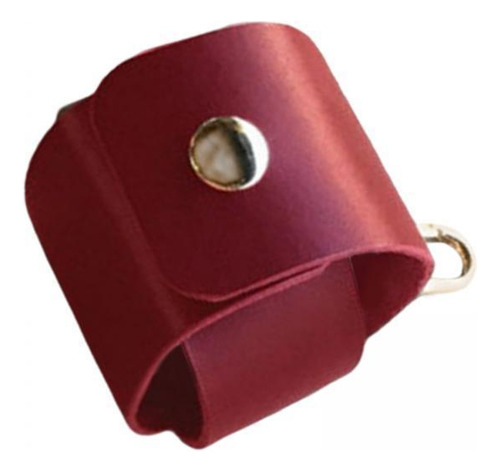 2 Bolso De La Cintura Del Cinturón Del Sostenedor Del Cuero