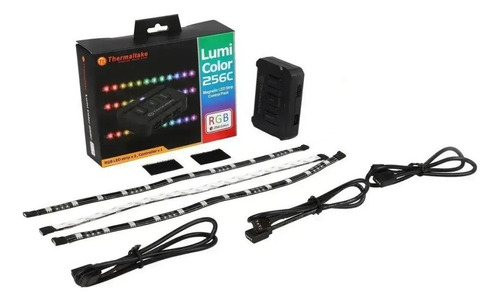 Controlador Thermaltake Lumi Color 256c + Fita Led Rgb 30cm