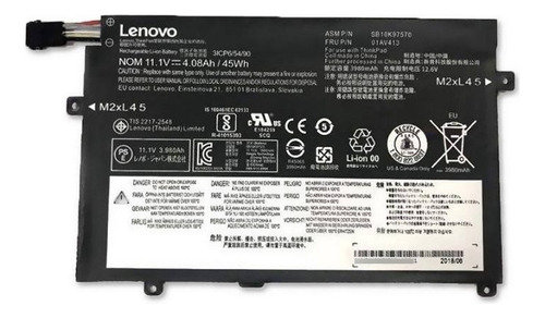 Bateria Compatible Lenovo Thinkpad E470 E475 Series 01av413 