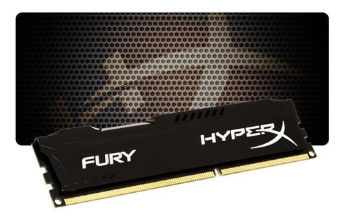 Memória Desktop Kingston 8gb 1600mhz Ddr3 - Hyperx Fury