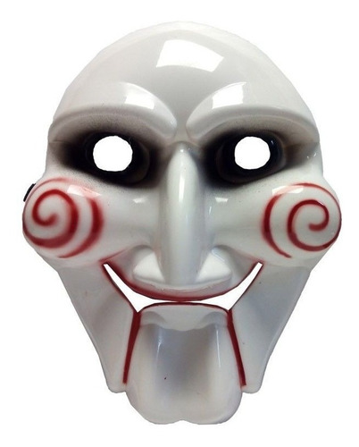 Mascara De Plástico Duro De Saw O Jigsaw Halloween Muertos