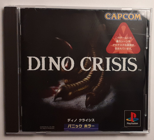 Dino Crisis Original Playstation One Completo Con Manual