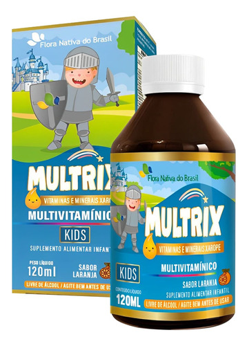 Multrix Multivitamínico Flora Nativa 120ml