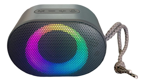 Onn Altavoz Inalambrico Led Bluetooth Negro