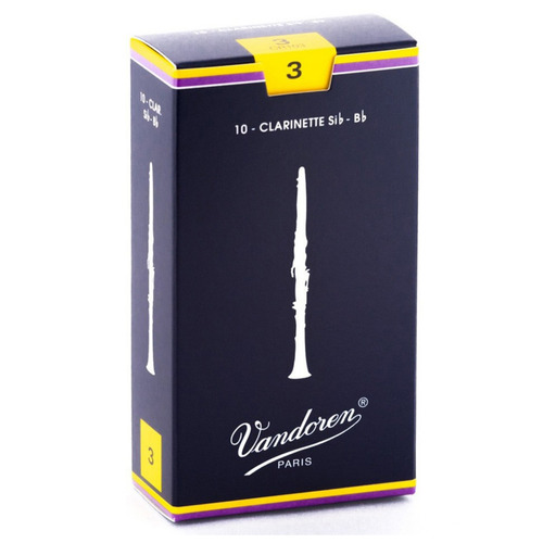 Cañas Vandoren Tradicional Para Clarinete Sib