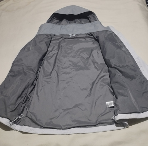 Chamarra Columbia Omni Tech Impermeable Xl Gris De Mujer (Usado)