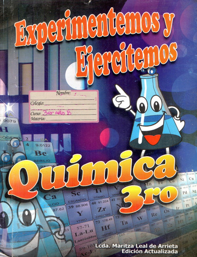 Experimentos Y Ejercitemos Quimica -3año- M. Leal De Arrieta
