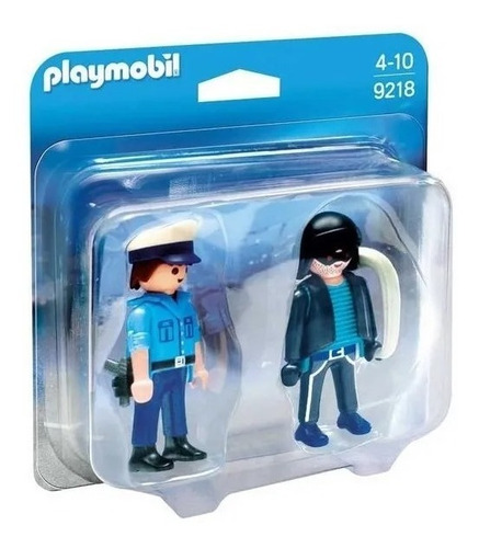 Playmobil 9218 Policía Y Ladrón Jugueteria Bunny Toys