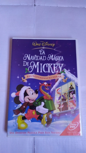 La Navidad Mágica De Mickey Película Dvd Original 