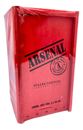 Gilles Cantuel Arsenal Red 100m - mL a $1410