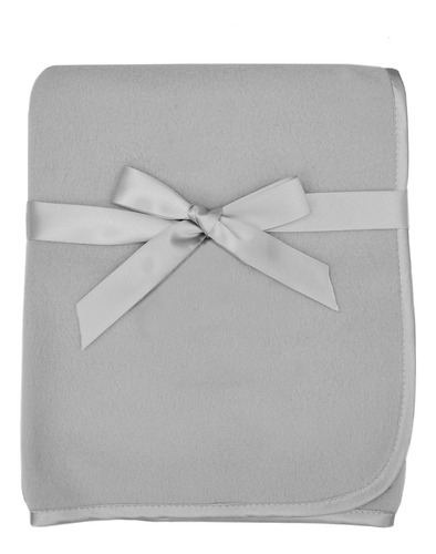 American Baby Company Manta De Forro Polar, Gris, 30 X 30, P