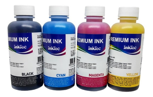 Tinta Inktec Dye Compatible Con Epson - 100cc L 380 210 220