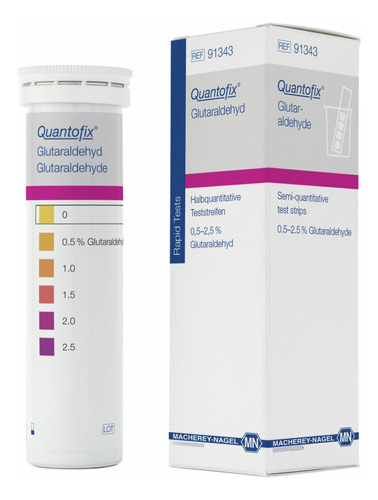 91343 Macherey Nagel Quantofix Glutaraldehído 100t