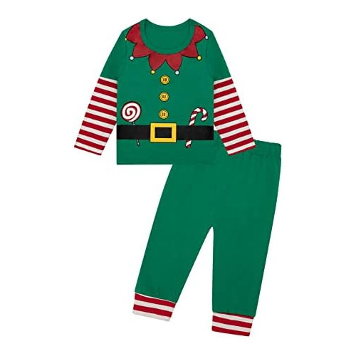 Ropa De Navidad Bebés Niños Y Niñas, Conjunto De Dis...