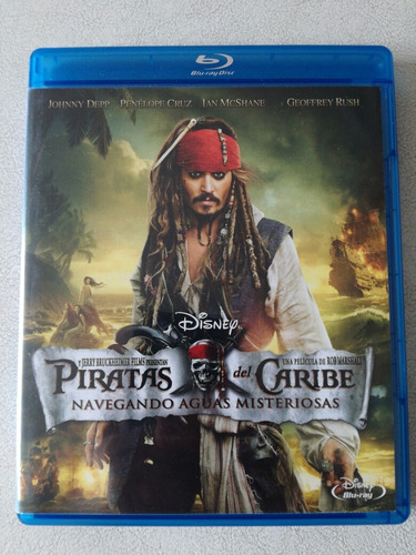 Piratas Del Caribe: Navegando Aguas Misteriosas - Blu Ray