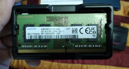 Memoria Ddr4 Sodimm 4gb 3200mhz Samsung