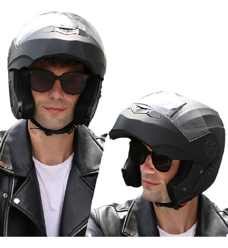 Cascos De Motocicleta Deportivos Duales Cascos Integrales Pa