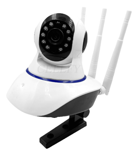 Kit 3 Câmera Ip 3 Antenas Wifi Wireless Yoosee Noturna