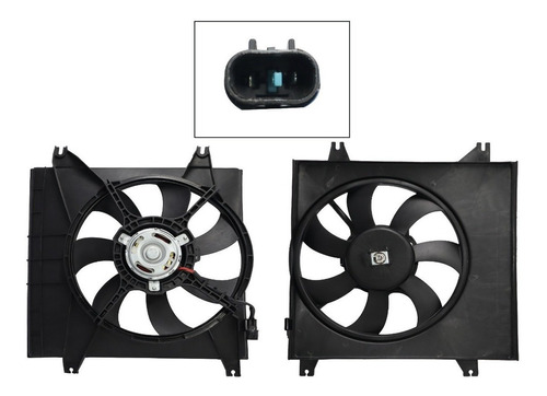 Motoventilador Completo Iskn Atos 1.1 2009 2010 2011 2012