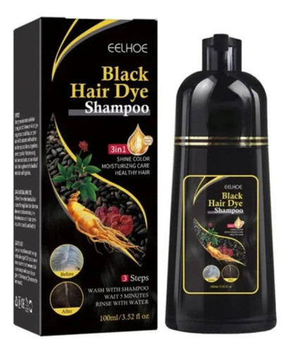 Champú Para Teñir El Cabello 3 En 1 Botella A1