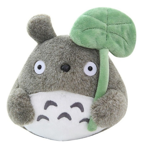 Mi Vecino Totoro Con Hoja Muñeco Peluche Figura Juguete 22cm