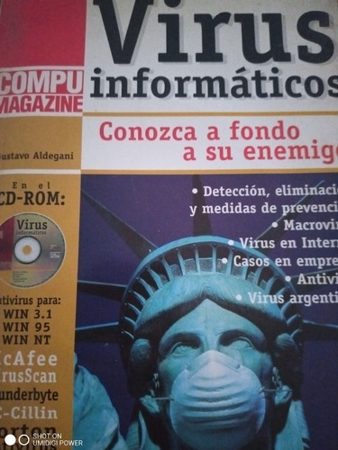 Virus Informáticos - Compu Magazine Con Cd. Gustavo Aldegani