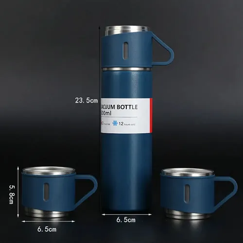 Termo Térmico Acero Inoxidable Doble Pared - Sistema Antigoteo