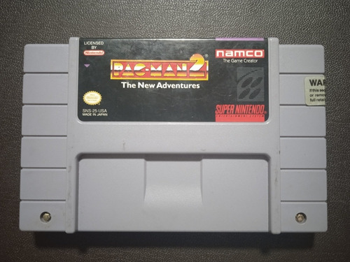 Pac Man 2 The New Adventures - Super Nintendo Snes 