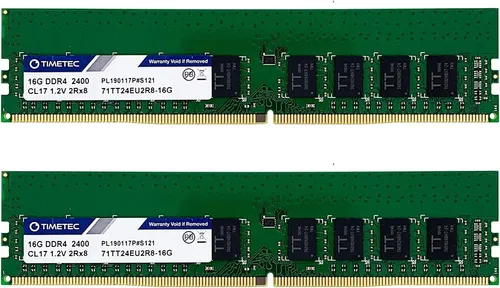 Memorias Ram Timetec Hynix Ic, 2 X 16gb, Ddr4 2400mhz Udimm