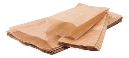 Saco De Papel Kraft 4 Kg 100 Unidades   18x38.5x7.5