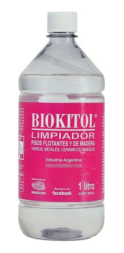 Limpiador P/pisos Madera-metal-cerámico 1l Biokitol