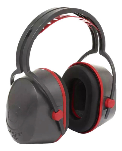 Protector Auditivo Libus Mod. L-360 De Copa Ajustable 50009 Rojo