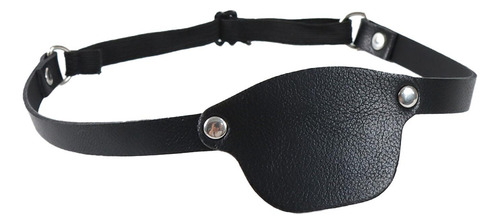 Parche De Ojo Pirata Pu Vintage Ojo Único Ojo Izquierdo
