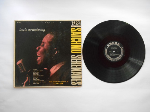 Lp Vinilo Louis Armstrong Sathmo Serenades Printed Usa