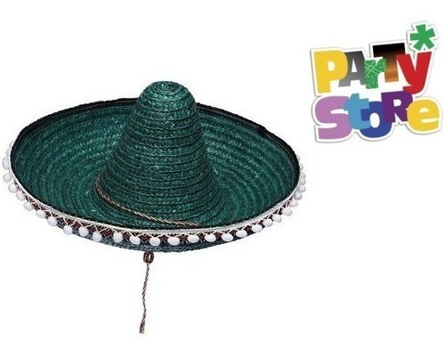 Party Store - Sombrero Mexicano Colorido - Cotillon Disfraz-