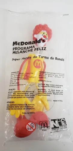 Boneco Papa Burguer coleção Ronald Mcdonald antigo