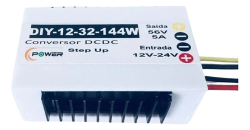 2x Conversor Entrada 12v-24v Saída 36v, Dc 5a, Boost Step Up