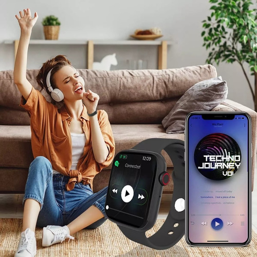 Reloj Inteligente Hombre Smartwatch Para Mujer Con Bluetooth