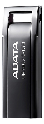 Kit 5 Memoria Usb 64gb Adata 3.0 Aroy-ur340-64gbk Color Gris Oscuro