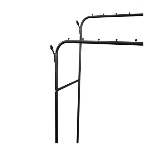 Cabideiro Duplo Para Roupa Arara Organizador Aço 2 Niveis
