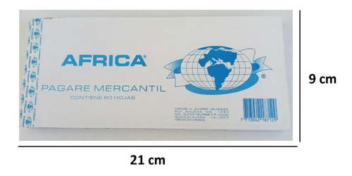 5 Blocks De Pagare Mercantil Con 80 Hojas